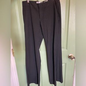 pinstripe flair office slacks
